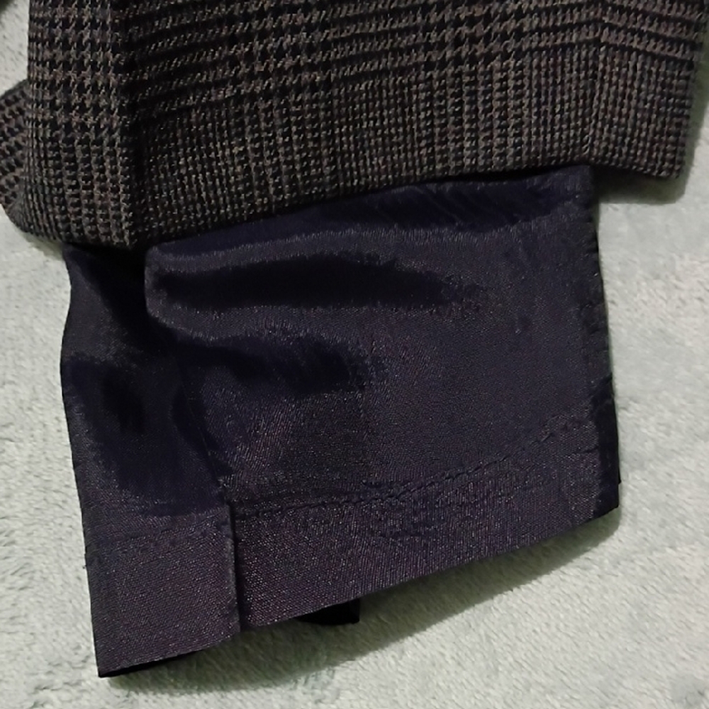 Talbots Charcoal Checkered Pants - Picture 10 of 10